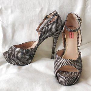 Betsey Johnson platform heels